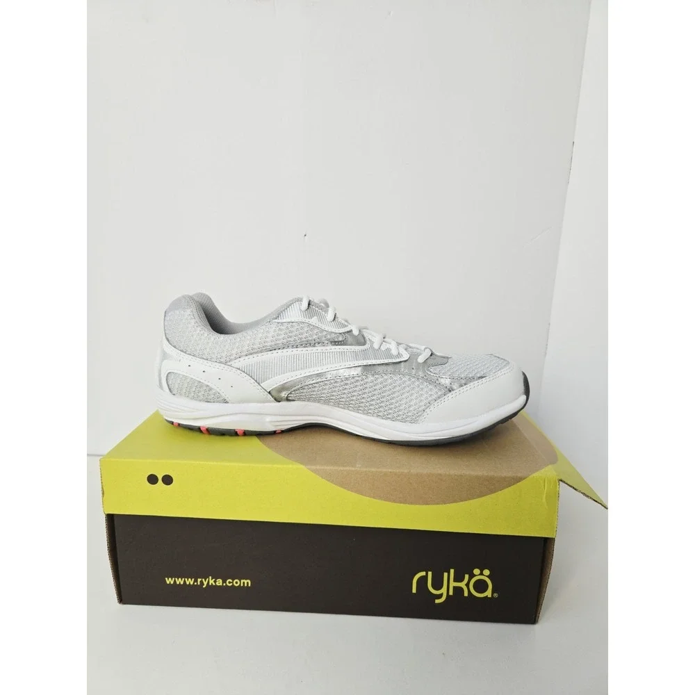 Ryka Womens Shoes NEW size 11W grey pink athletic shoes 728583